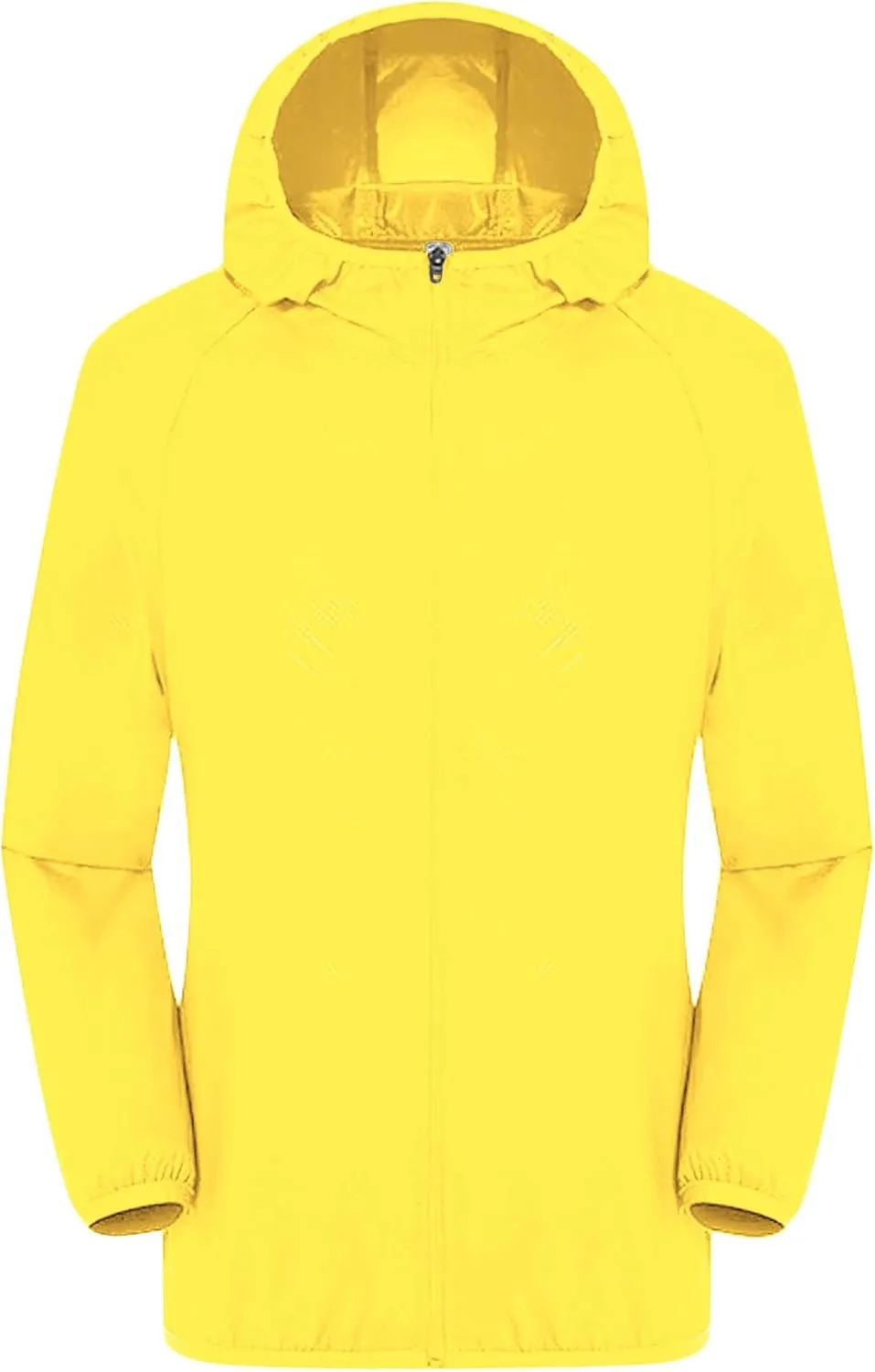 Women's Lightweight Rain Jacket Waterproof Packable Raincoat Sun Protection Hoodies Golf Hiking Travel Windbreaker