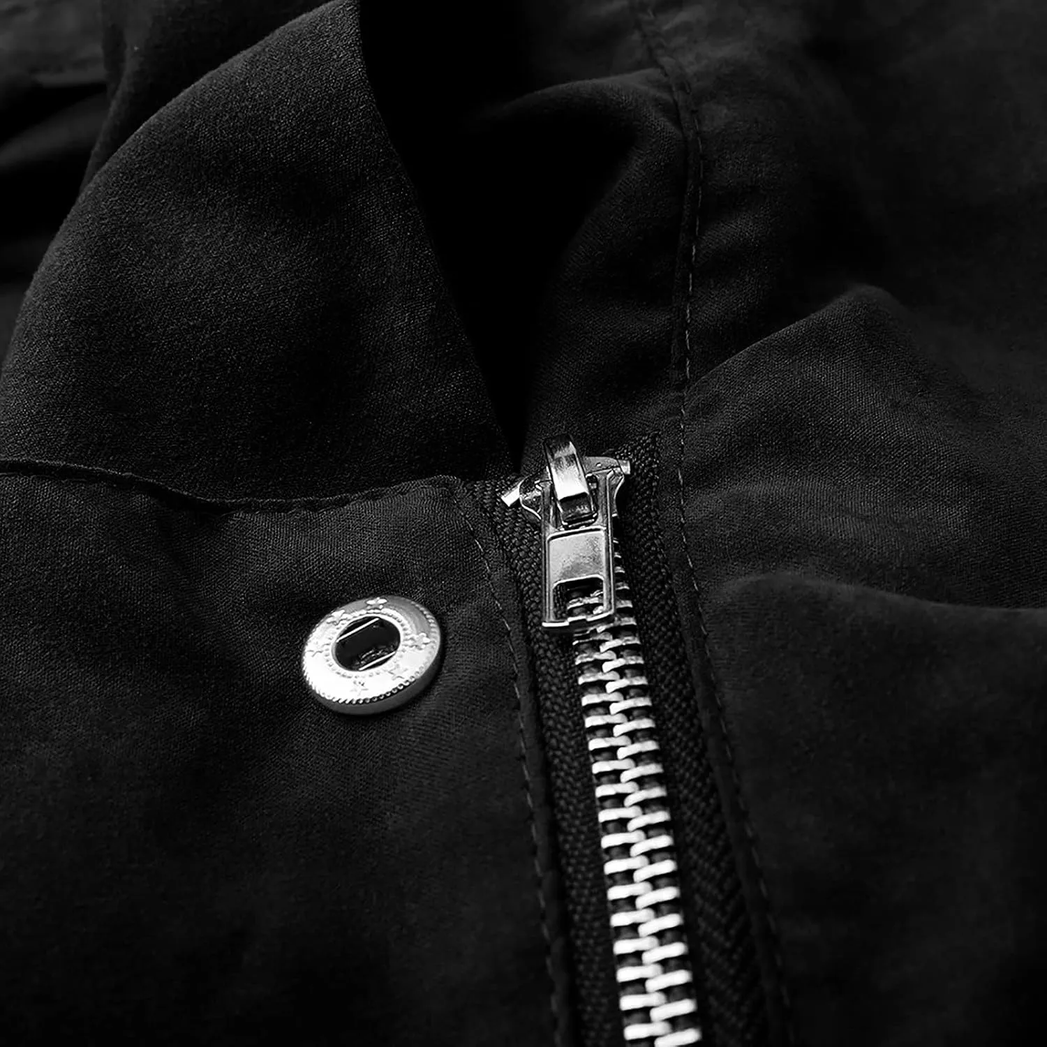 Women's Suede Cropped Jacket Faux Leather Jacket Women Vintage Coats Zip Up Motorcycle Jacket Open Front Cardigan Coat